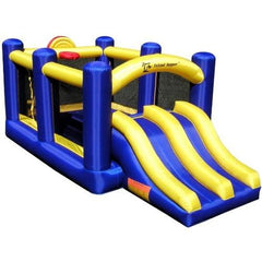 Island Hopper Residential Bouncers Racing Slide and Slam By Island Hopper 898698000125 RAC - RACSLDSLM Racing Slide and Slam By Island Hopper SKU# RACSLDSLM