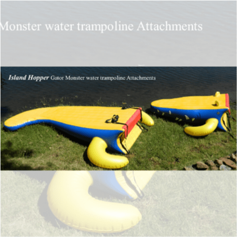 Island Hopper Slides Gator Monster Head Slide by Island Hopper 781880283263 GMT-01 Gator Monster Head Slide by Island Hopper SKU# GMT-01