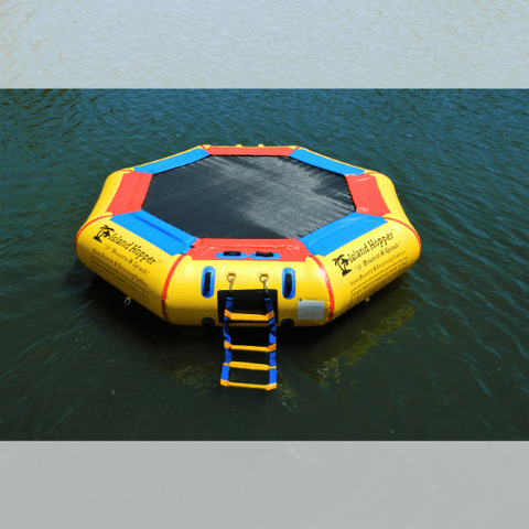 Island Hopper Water Trampoline 10 Foot Bounce N Splash by Island Hopper 0898698001788 10BSPLASH - 10'BNS