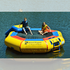 Image of Island Hopper Water Trampoline 10 foot Bounce N Splash Water Park – 10 ft Water Bouncer + Bouncer Slide by Island Hopper 0898698001788 10BSplash-WP - 10'BNS-WP 10 foot Bounce N Splash  Water Park –10 ft Water Bouncer+Bouncer Slide