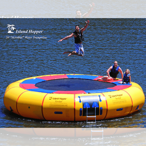 Island Hopper Water Trampoline 20 Foot "Acrobat" Water Trampoline by Island Hopper 665268290206 20'ACROBAT- 20'PVCTUBE 20 Foot "Acrobat" Water Trampoline by Island Hopper SKU# 20'ACROBAT