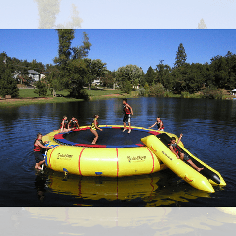 Island Hopper Water Trampoline 25 Foot "Giant Jump" Water Trampoline by Island Hopper 898698000149 25'GIANTJUMP 25 Ft "Giant Jump" Water Trampoline by Island Hopper SKU# 25 GIANTJUMP