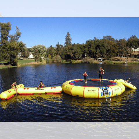 Island Hopper Water Trampoline 25 Foot "Giant Jump" Water Trampoline by Island Hopper 898698000149 25'GIANTJUMP 25 Ft "Giant Jump" Water Trampoline by Island Hopper SKU# 25 GIANTJUMP