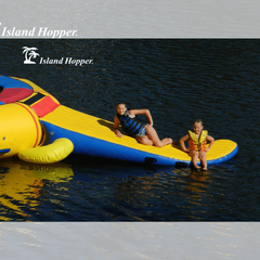 Island Hopper Water Trampoline Gator Monster Tail Slide by Island Hopper 898698001511 Tail-slide Gator Monster Tail Slide by Island Hopper SKU# Tail-slide