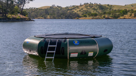 15′ “Classic” Water Trampoline Natural Green