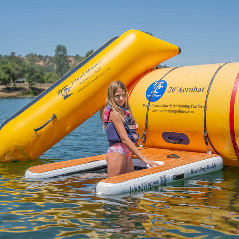 Island Boarding Buddy | Boarding Platform for Adults & Dogs | 2n1 Lounge