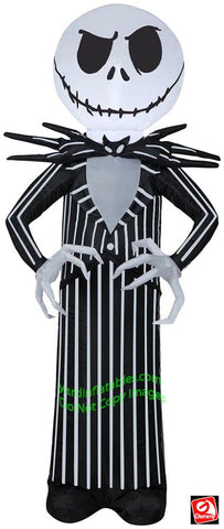 3 1/2' Gemmy Airblown Inflatable Halloween Jack Skellington