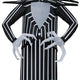 3 1/2' Gemmy Airblown Inflatable Halloween Jack Skellington