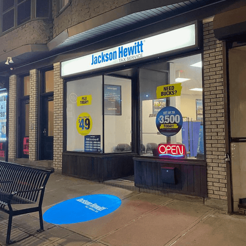 Jackson Hewitt GOBO Logo Projector