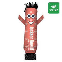 Jackson Hewitt Valentines Day Air Dancers® Inflatable Tube Man