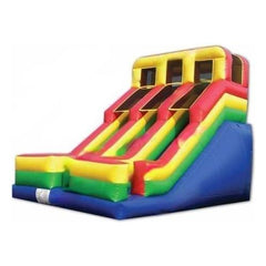 Jingo Jump Commercial Bouncers 18FT 2 Lane Slide by Jingo Jump 237 18FT 2 Lane Slide by Jingo Jump SKU# 237
