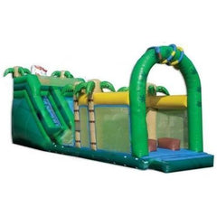 Jingo Jump Commercial Bouncers Tropical Obstacle Course by Jingo Jump 204 Tropical Obstacle Course by Jingo Jump SKU# 204