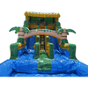 Image of Jingo Jump Inflatable Bouncers 18 FT 2 Lane Tropical Wet-Dry Slide by Jingo Jump 18 FT 2 Lane Unisex Wet-Dry Slide by Jingo Jump SKU# 64