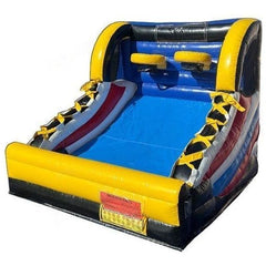 Jingo Jump Inflatable Bouncers 8'H Basketball Game by Jingo Jump 18 FT Big Wave Wet-Dry Slide by Jingo Jump SKU# 59