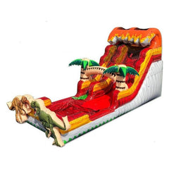Jingo Jump Water Parks & Slides 16FT Jurassic Water Slide by Jingo Jump 781880280897 16JUWS 16FT Jurassic Water Slide by Jingo Jump SKU# 16JUWS