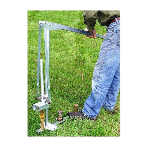 JackJaw Model 302 Commercial Tent Stake Puller with Stake Pulling Adapter - Tent Stake Extractor