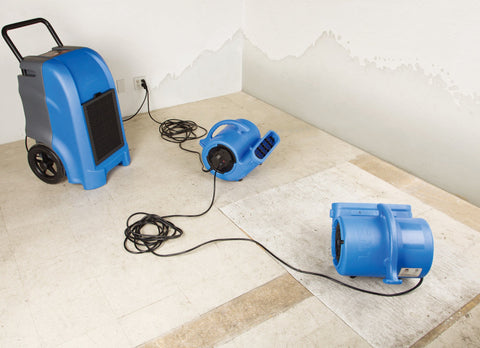 B-Air VP-X34 ⅓ HP Air Mover and Blower Fan: Blue
