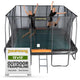 JumpKing 13' x 13' Square Trampoline - Outdoor/Indoor Recreational Trampoline - Large Trampoline and Great Gift for Kids, Adults, & Family Fun