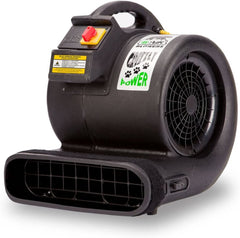 B-Air Grizzly 1 HP 3 Speed Commercial Air Mover & Blower Fan, BA-GP-1-BK, Black