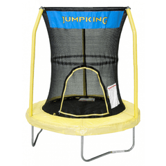 55' Trampoline With 3 Poles Enclosure System - Yellow By Jump King