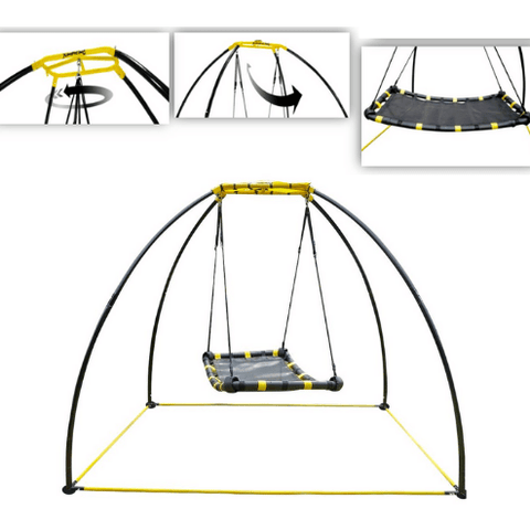 UFO Swing Version 3 DALLAS Backyard Swing By Jump King - My Bounce House For Sale