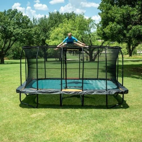 Jump King Trampolines 10 ft. x 16 ft. Rectangular Trampoline Pro by JumpKing JKRC1016HEC3 JKRC1016HEC3 10 ft. x 16 ft. Rectangular Trampoline Pro JumpKing SKU JKRC1016HEC3