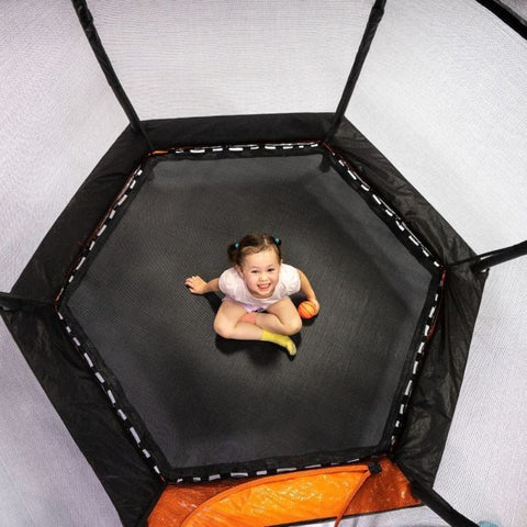 Jump King Trampolines 7' Hex Zorbpod with Hardback Hoop and Ball by JumpKing 781880276999 JK7HXZP 7' Hex Zorbpod with Hardback Hoop and Ball by JumpKing SKU# JK7HXZP