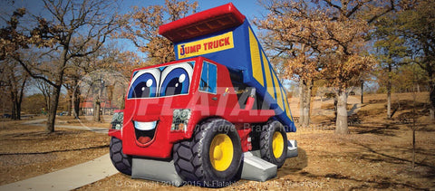 Jump Truck Combo™ (Red/Blue)