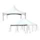 20' x 20' Premium High Peak Frame Tent and 20' x 20' Pole Tent