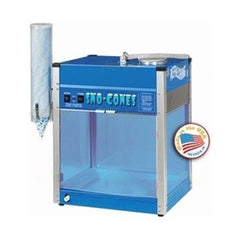 Jungle Jumps Food Warmers 23'H Polar Point Sno-Cone Machine by Jungle Jumps Cotton Candy Machine W/Metal Bowl by Jungle Jumps SKU#XA-CC-7105200-G