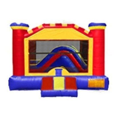 Jungle Jumps Inflatable Bouncers 10'H Indoor Combo Inside Slide by Jungle Jumps CO-1545-C 15'H Green Castle Combo by Jungle Jumps SKU # CO-1301-B