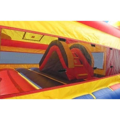 Jungle Jumps Inflatable Bouncers 10'H Indoor Combo Inside Slide by Jungle Jumps 781880201229 CO-1545-C 15'H Green Castle Combo by Jungle Jumps SKU # CO-1301-B