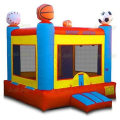 Jungle Jumps Inflatable Bouncers 13 x 13 x 15 Regular Sports Arena by Jungle Jumps 781880201793 BH-1063-B Regular Sports Arena by Jungle Jumps SKU#BH-1063-B/BH-1063-C