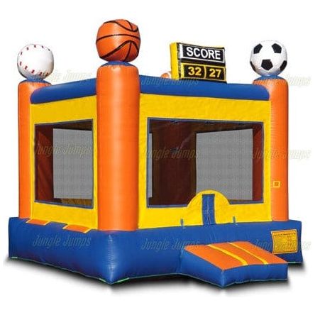 Jungle Jumps Inflatable Bouncers 13 x 13 x 15 Sport Arena with Score 1 by Jungle Jumps 781880201663 BH-1062-B Sport Arena with Score 1 by Jungle Jumps SKU# BH-1062-B/BH-1062-C