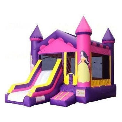 Jungle Jumps Inflatable Bouncers 13 x 19 x 15 Princess V-Roof Combo by Jungle Jumps 781880288527 CO-1188-B Princess V-Roof Combo by Jungle Jumps SKU# CO-1188-B/CO-1188-C