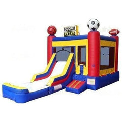 Jungle Jumps Inflatable Bouncers 13 X 25 X 14 Sport Arena Combo with Pool by Jungle Jumps 781880285519 CO-1173-B Sport Arena Combo with Pool by Jungle Jumps SKU#CO-1173-B/CO-1173-C