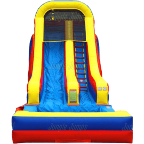 Jungle Jumps Inflatable Bouncers 14'H Arch Slide with Pool by Jungle Jumps 781880227526 SL-1401-M 14'H Arch Slide with Pool by Jungle Jumps SKU# SL-1401-M