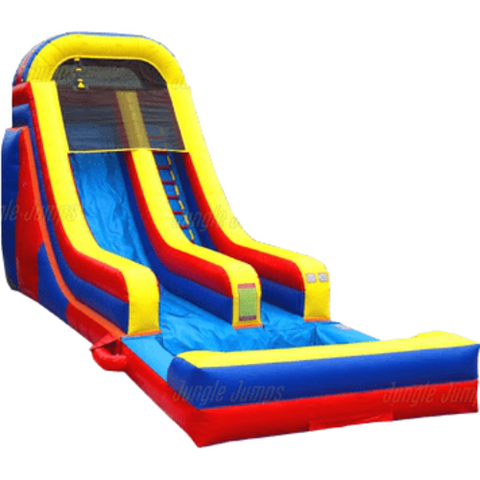 Jungle Jumps Inflatable Bouncers 14'H Arch Slide with Pool by Jungle Jumps 781880227526 SL-1401-M 14'H Arch Slide with Pool by Jungle Jumps SKU# SL-1401-M