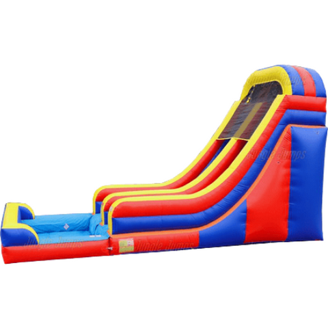 Jungle Jumps Inflatable Bouncers 14'H Arch Slide with Pool by Jungle Jumps 781880227526 SL-1401-M 14'H Arch Slide with Pool by Jungle Jumps SKU# SL-1401-M