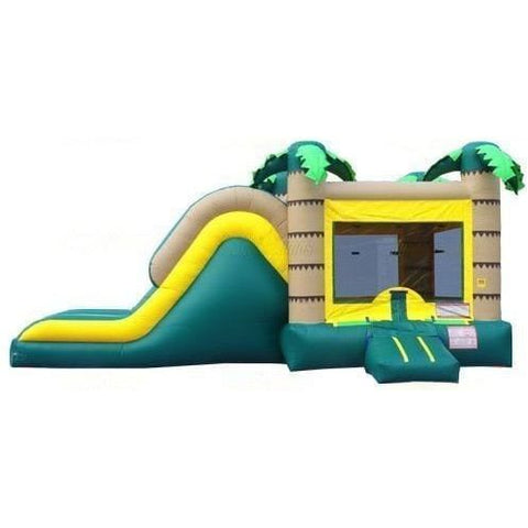 Jungle Jumps Inflatable Bouncers 14'H Dry Tropical Double Lane Combo by Jungle Jumps 781880288695 CO-1479-B 14'H Dry Tropical Double Lane Combo by Jungle Jumps SKU #CO-1479-B