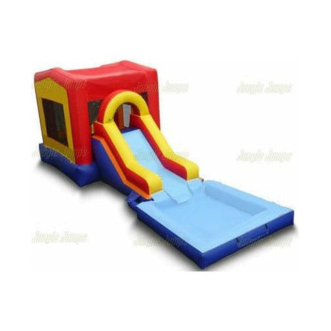 Jungle Jumps Inflatable Bouncers 14' H Module Combo with Pool III by Jungle Jumps CO-1137-B 14' H Module Combo with Pool III by Jungle Jumps SKU #CO-1137-B