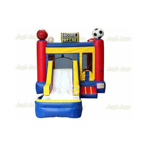 Jungle Jumps Inflatable Bouncers 14' H Sport Arena Combo with Pool by Jungle Jumps CO-1173-B 14' H Sport Arena Combo with Pool by Jungle Jumps SKU#CO-1173-B