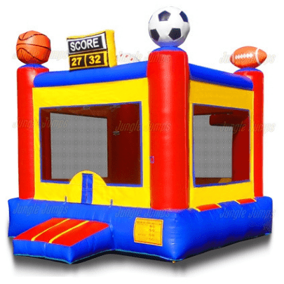 Jungle Jumps Inflatable Bouncers 14' H Sport Arena Inflatable by Jungle Jumps 781880289876 BH-1098-B 14' H Sport Arena Inflatable by Jungle Jumps SKU # BH-1098-B