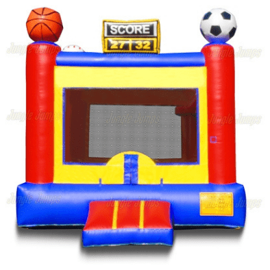 Jungle Jumps Inflatable Bouncers 14' H Sport Arena Inflatable by Jungle Jumps 781880289876 BH-1098-B 14' H Sport Arena Inflatable by Jungle Jumps SKU # BH-1098-B