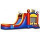 14'H Sports Combo with Splash Pool II by Jungle Jumps