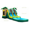 Image of Jungle Jumps Inflatable Bouncers 14' H Tropical Double Lane Combo with Pool by Jungle Jumps CO-1460-B 14' H Tropical Double Lane Combo with Pool by Jungle JumpsSKU #CO-1460-B