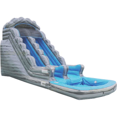 Jungle Jumps Inflatable Bouncers 14'H Wave Gray Marble w Pool by Jungle Jumps 781880227557 SL-1276-M 14'H Wave Gray Marble w Pool by Jungle Jumps SKU# SL-1276-M