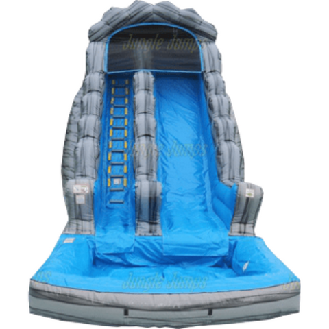 Jungle Jumps Inflatable Bouncers 14'H Wave Gray Marble w Pool by Jungle Jumps 781880227557 SL-1276-M 14'H Wave Gray Marble w Pool by Jungle Jumps SKU# SL-1276-M