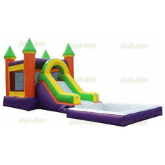 Jungle Jumps Inflatable Bouncers 15' H 2 In 1 Combo with Pool by Jungle Jumps CO-1109-B 15' H 2 In 1 Combo with Pool by Jungle Jumps SKU #CO-1109-B
