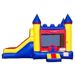 15'H Bouncy Castle Combo by Jungle Jumps